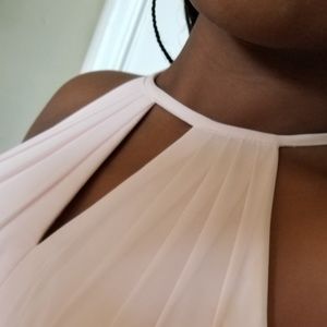 Azazie bridesmaid dress in Rose Petal